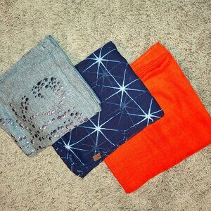Light scarves 3-pack